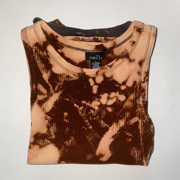 Women’s tank top // Rue 21 // Large // Hand dyed - Picture 3 of 5